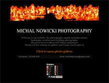 Tablet Screenshot of mnowickiphoto.org